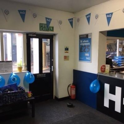 HiQ Ilkeston celebrating HiQs 25th birthday 2018- reception area