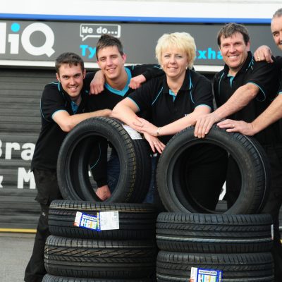 Debra and the team at HiQ Ilkeston
