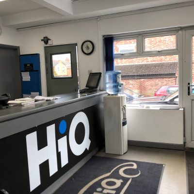 HiQ Northampton Stimson Avenue reception