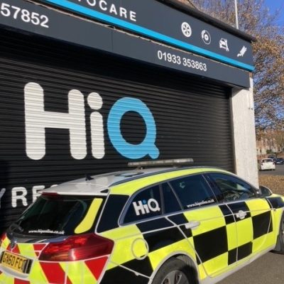 Hi Q Tyres Autocare Rushden Exterior Police Car 2