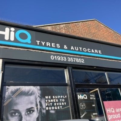 Hi Q Tyres Autocare Rushden Exterior Signage Landscape