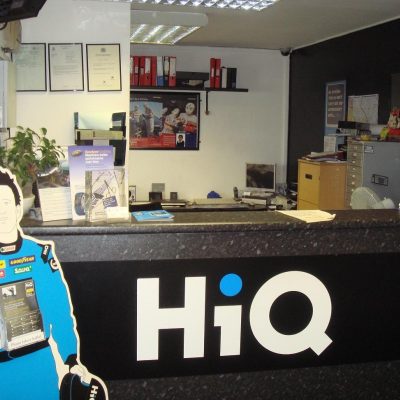 HiQ East Ham reception area