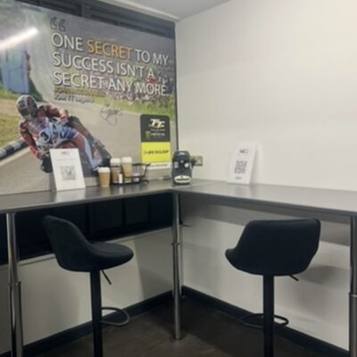 Hi Q Truro New Customer Waiting Area January 2026