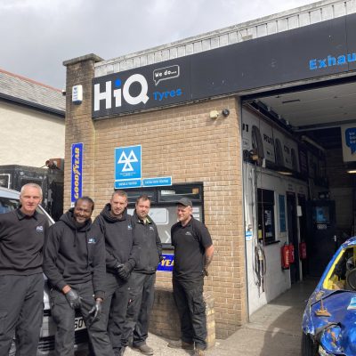 Hi Q Tyres Autocare St Austell Marketing Visit May 2022 Team Landscape Photo 7