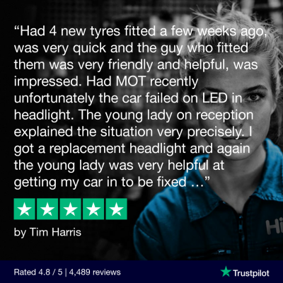 HiQ Tyres & Autocare St Austell Trustpilot Review