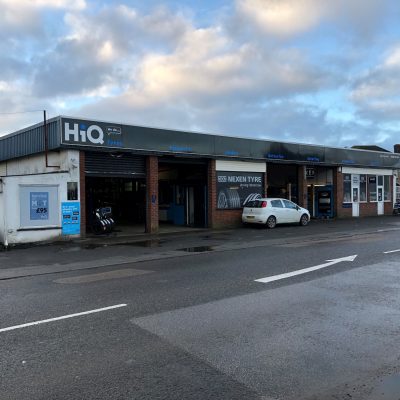 HiQ Helston from the road