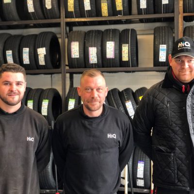 HiQ Newquay team- Todd, Darren, Kieran