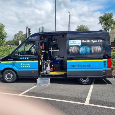 Hi Q2 U Mobile vans for Hi Q Tyres Autocare Coventry