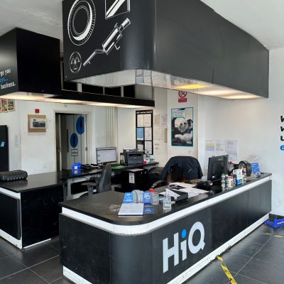 Hi Q Nottingham Reception Interior