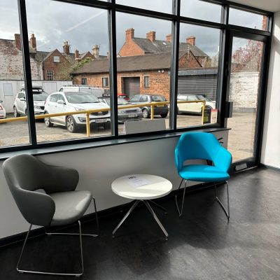 HiQ Shrewsbury Internal Reception Waiting Area