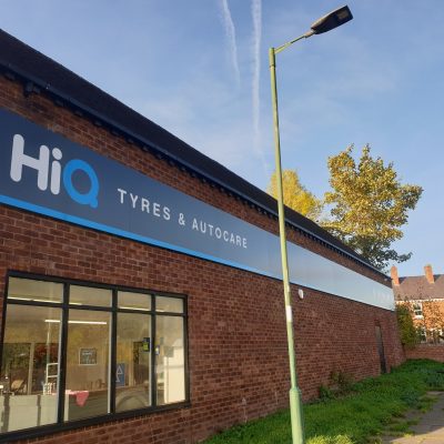 Hi Q Tyres Autocare Shrewsbury New Signage