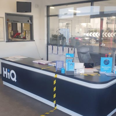 Hi Q Tyres Autocare Erdington Reception desk
