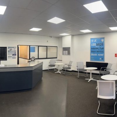 Hi Q Tyres Autocare Dudley Interior with furniture