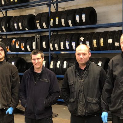 HiQ Evesham team - Lee, Rick, Matt, Kevin