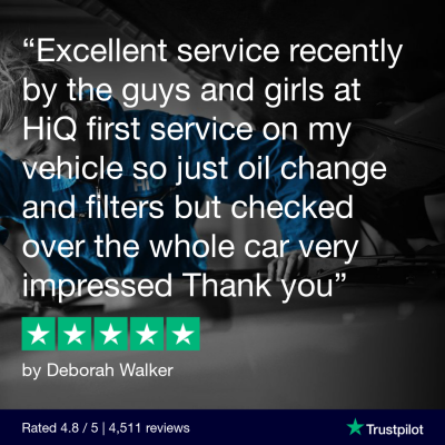 HiQ Tyres & Autocare Evesham Trustpilot review