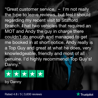 Trustpilot review 5 star
