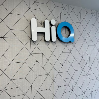 Hi Q Tyres Autocare Telford new reception sigange