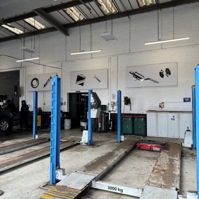 Hi Q Burton Fitting Bay interior