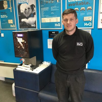 HiQ Hull manager Joshua