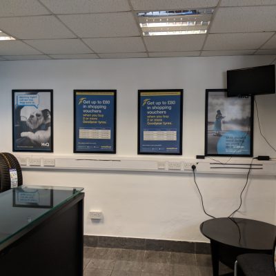 HiQ Skipton waiting area and reception