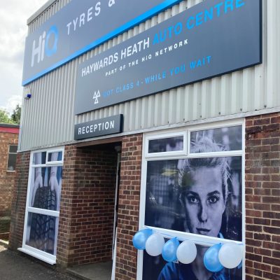 Hi Q Tyres Autocare Haywards Heath entrance