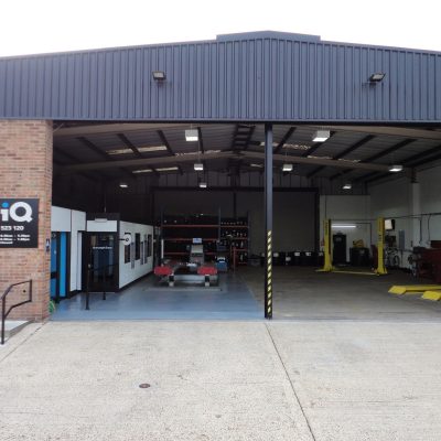 HiQ Tunbridge Wells bays and customer entrance