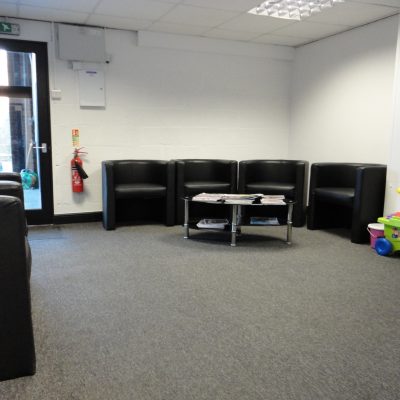 HiQ Tunbridge Wells waiting area