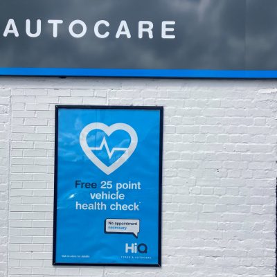 Hi Q Tyres Autocare Tamworth New CI and interior signage