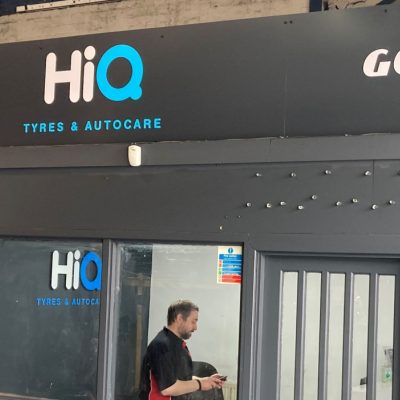 Hi Q Tyres Autocare Tamworth News Signage and Interior CI