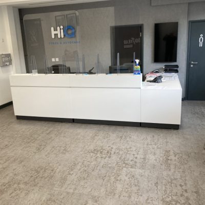 Interior Kings Lynn Reception Desk and Toilet