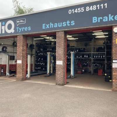 Hi Q Tyres Autocare Barwell exterior with workshop view 1