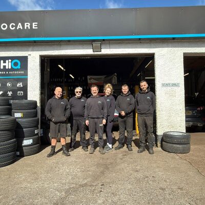 Hi Q Tyres Autocare Honiton Team picture April 2026