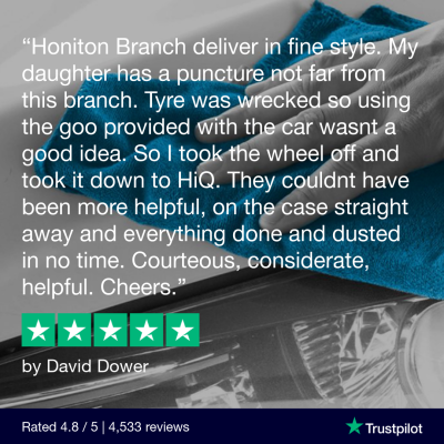 HiQ Honiton Trustpilot Review