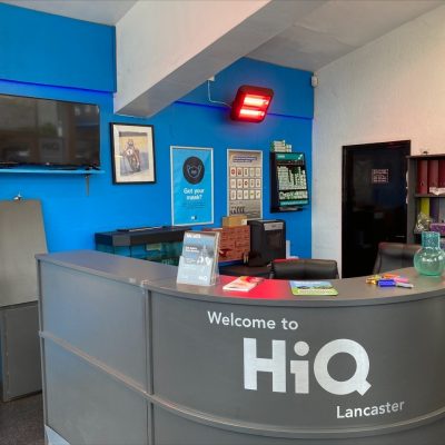 Hi Q Tyres Autocare Lancaster Marketing Team April Visit Landscape reception