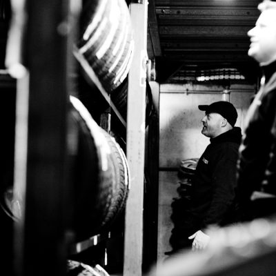 Large stockist of tyres