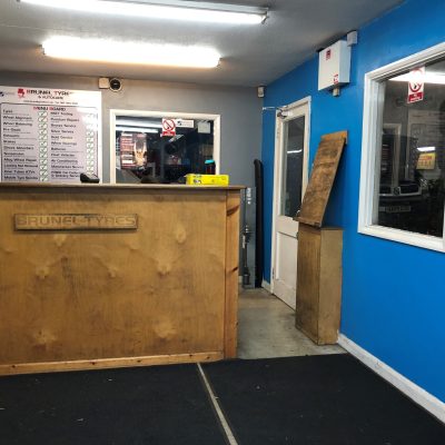 HiQ Bristol reception desk