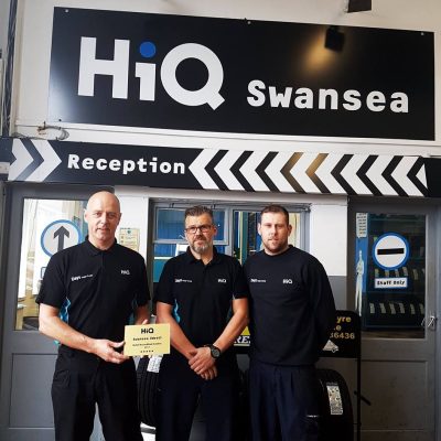 HiQ (Day's) Gorseinon team - Gold Standard award 2017