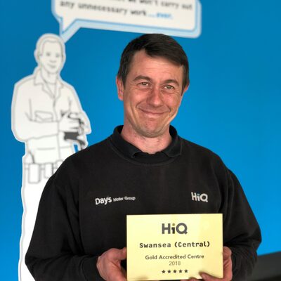 HiQ Llansamlet Gold Standard award 2018