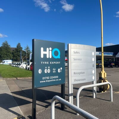 Hi Q Tyre Expert Llansamlet Main External Signage
