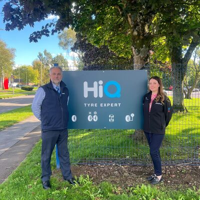 Hi Q Tyre Expert Llansamlet Sarah and Michael Outside