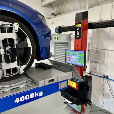 Hi Q Newcastle Car Wheel on ramp