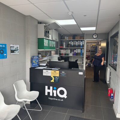 Hi Q Durham Internal Reception Area