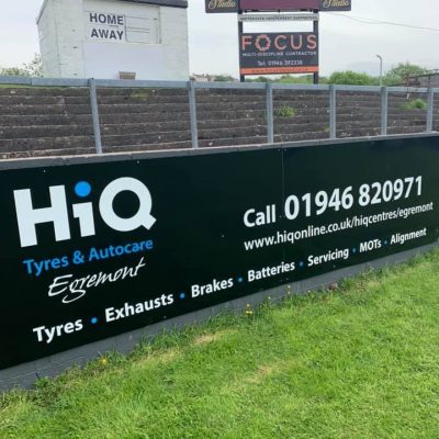 HiQ Egremont sponsors of Whitehaven Rugby league