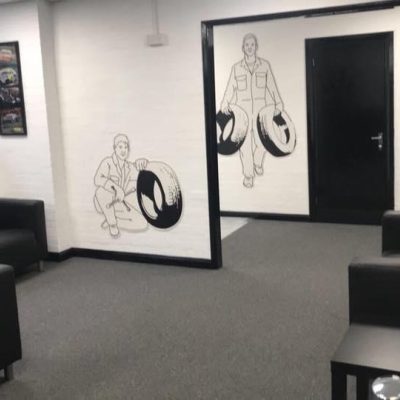HiQ Tyres Autocare Egremont Interior Waiting Area