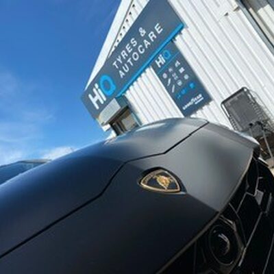 Hi Q Preston Lamborghini outside of Centre