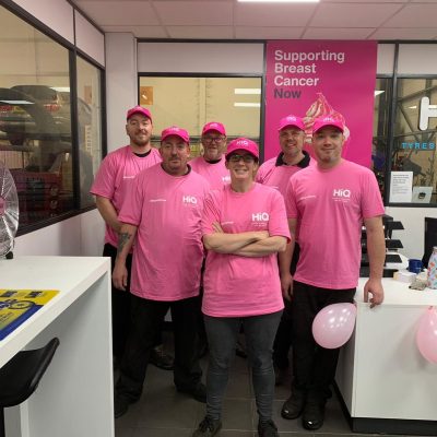 Hi Q Whiteley Pink October team 2