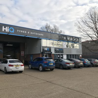 Hi Q Hedge End exterior with new irridium signage 3