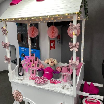 Hedge End Pink Display