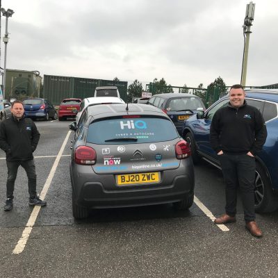 HiQ Plymouth Team & courtesy car