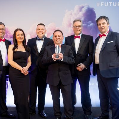 Award winners Hi Q Centre of the Year Hiq Plymouth Stewart Campbell and Mark Ackerman